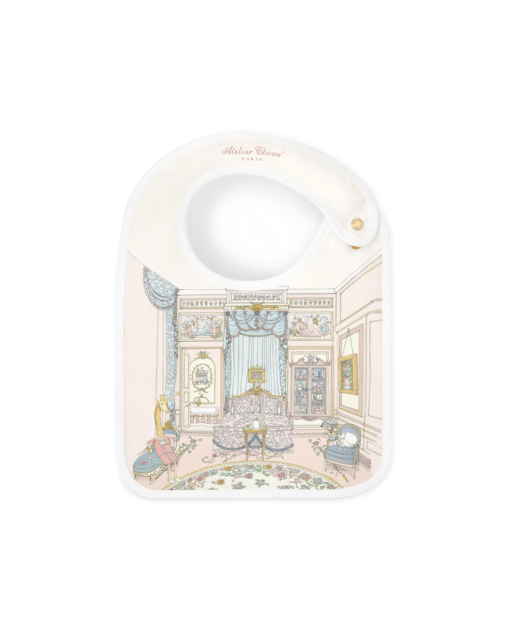 Atelier Choux French Bedroom棉緞圍兜兜