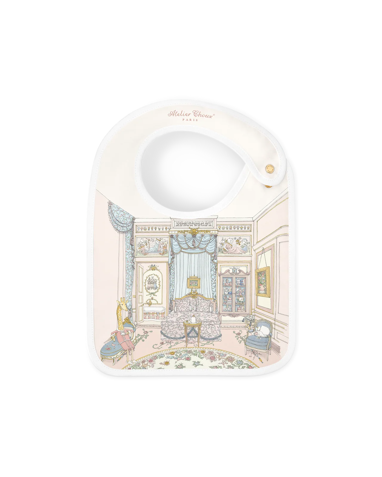 Atelier Choux French Bedroom棉緞圍兜兜