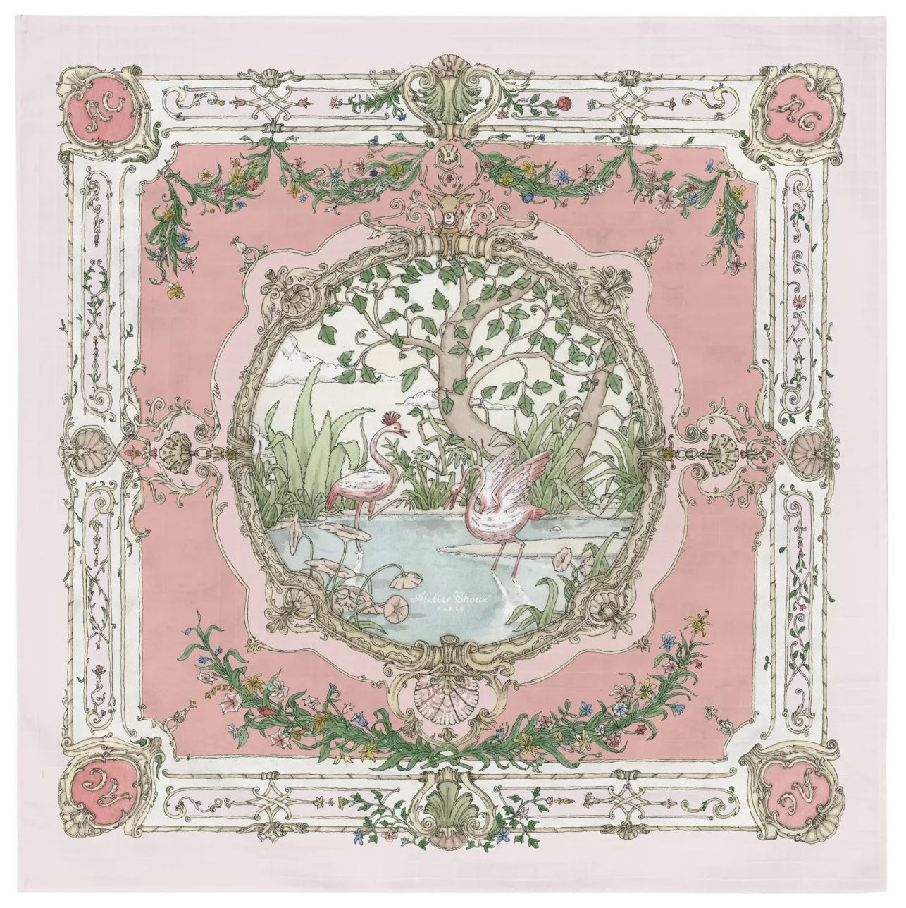 Atelier Choux Tapestry 包巾-粉