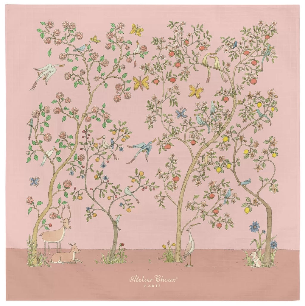 Atelier Choux IN BLOOM PINK 包巾