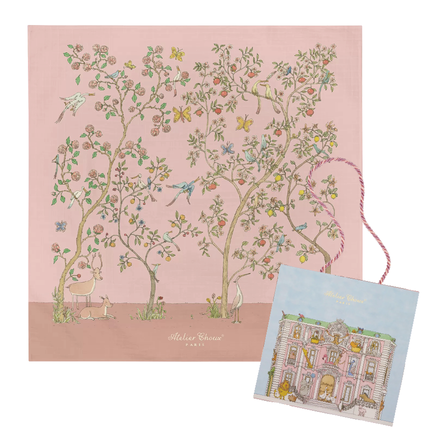 Atelier Choux IN BLOOM PINK 包巾禮盒組