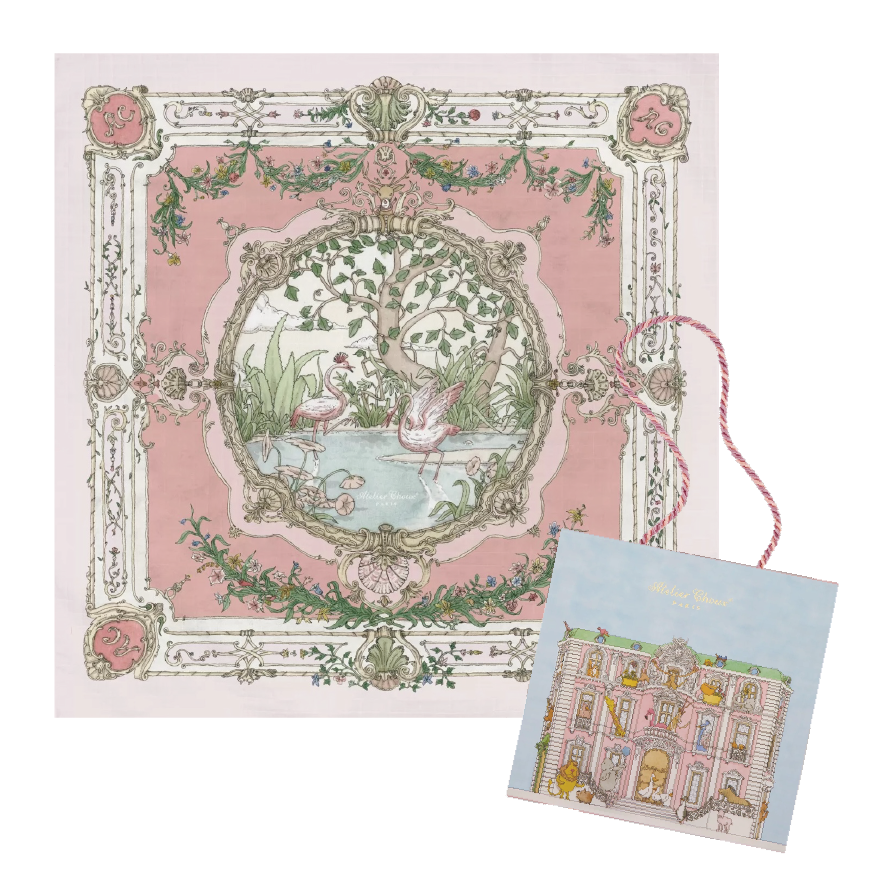 Atelier Choux Tapestry-粉 包巾禮盒組